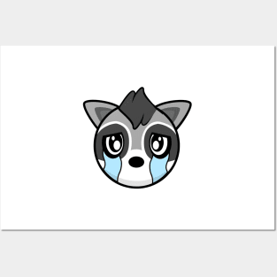 The Crying Trash Panda Posters and Art